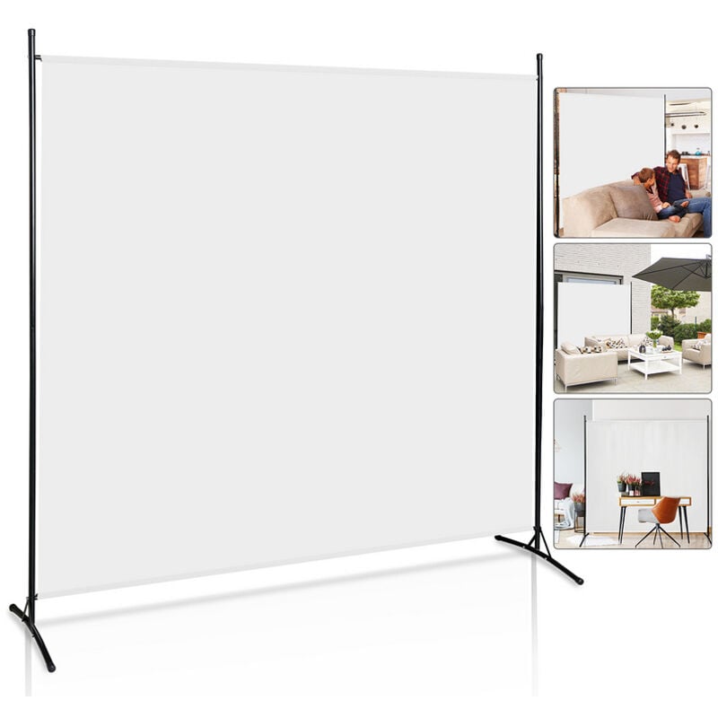 foto del prodotto swanew paravent paravents balcony room divisore diverse selezione schermo di privacy murale di parete da parete esterna 1 beige in parte beige