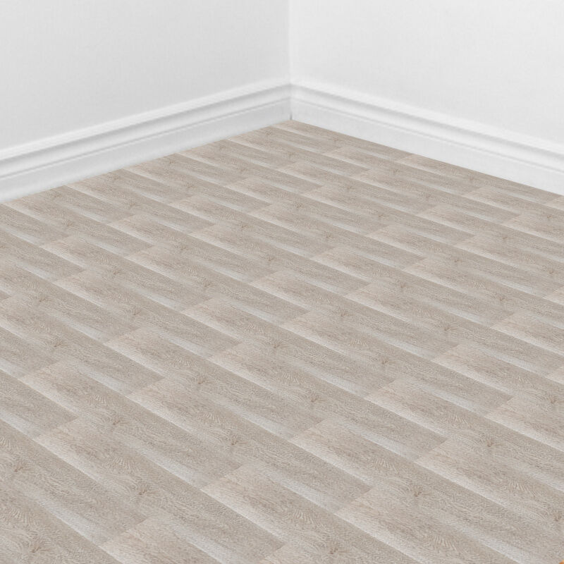 foto del prodotto swanew pavimento autoadesivo in pvc. scatola di 42 pannelli autoadesivi in vinile. rovere bianco. circa 6m 