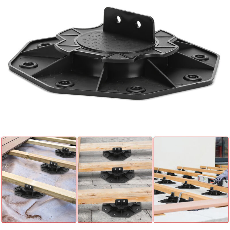 foto del prodotto swanew piede d'appoggio 18-30 mm 10 pezzo per terrazza a piastrelle o pavimento