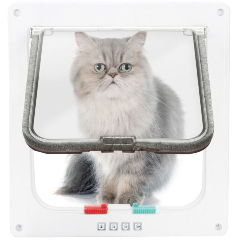 foto del prodotto swanew porta per gatti gattaiola porta per cani per gatti a 4 vie gattaiola per cani petsafe