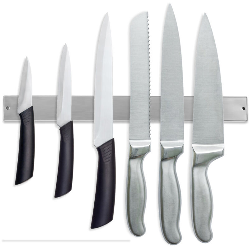 foto del prodotto swanew portacoltelli 40cm striscia magnetica acciaio inossidabile 304 striscia magnetica per coltelli cucine