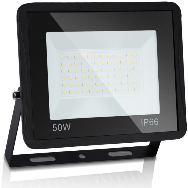 foto del prodotto swanew proiettore a led proiettore da esterno proiettore da esterno ip66 lampada da parete 50w bianco caldo