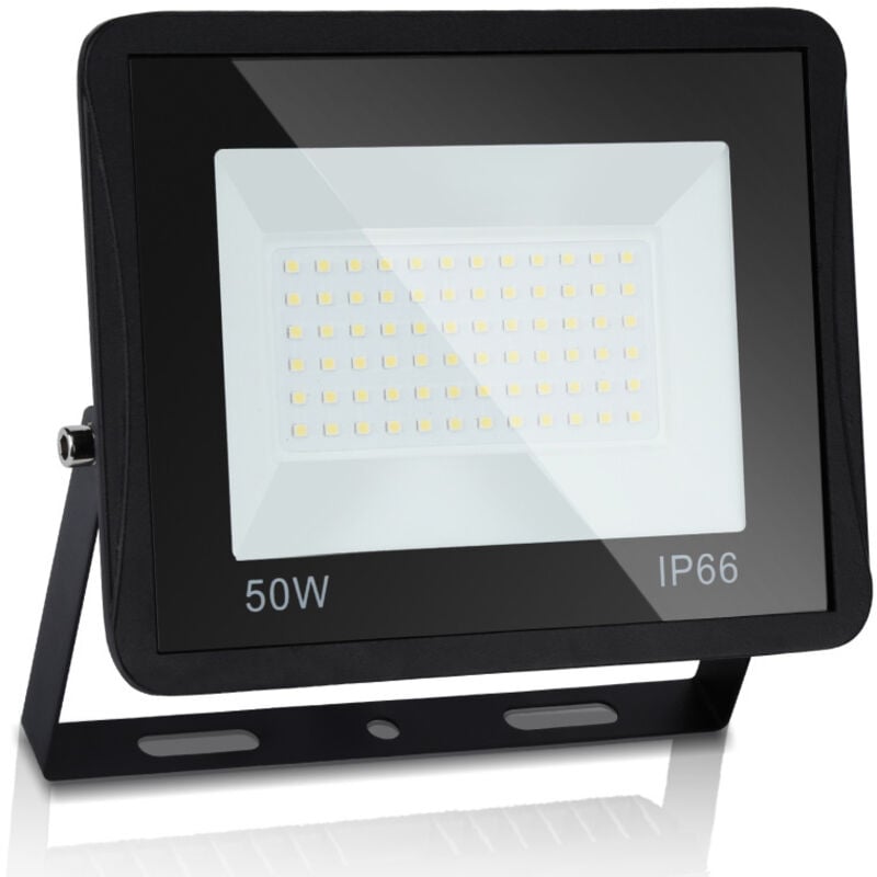 foto del prodotto swanew proiettore led da esterno spot led esterno per giardino proiettore led impermeabile 50w bianco freddo