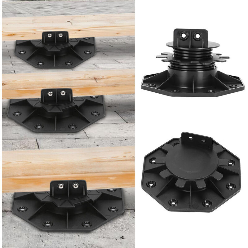 foto del prodotto swanew randaco piede d appoggio 30 60 mm 50 pezzo per terrazza a piastrelle o pavimento