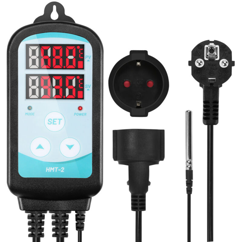 foto del prodotto swanew regolatore di temperatura lcd regolatore di temperatura pid 3000w termostato digitale 230v