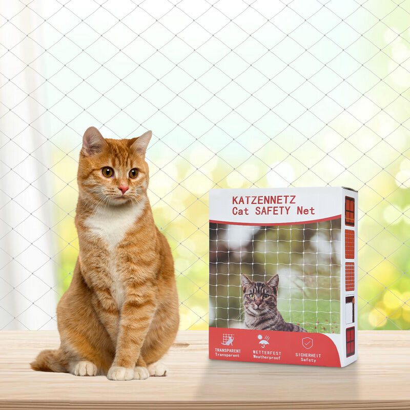 foto del prodotto swanew rete per gatti altri accessori per gatti gatti rete di protezione per gatti resistente alle intemperie rete di protezione per giardini rete