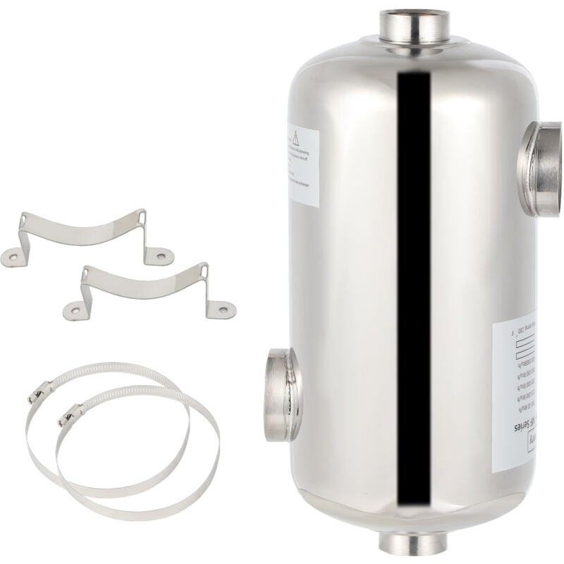 foto del prodotto swanew riscaldamento piscina scambiatore di calore piscina riscaldatore piscina 28kw acciaio inox