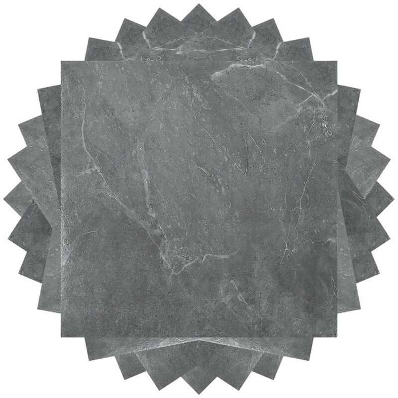 foto del prodotto swanew scatola di 11 piastrelle viniliche autoadesive 1m . grigio marmo