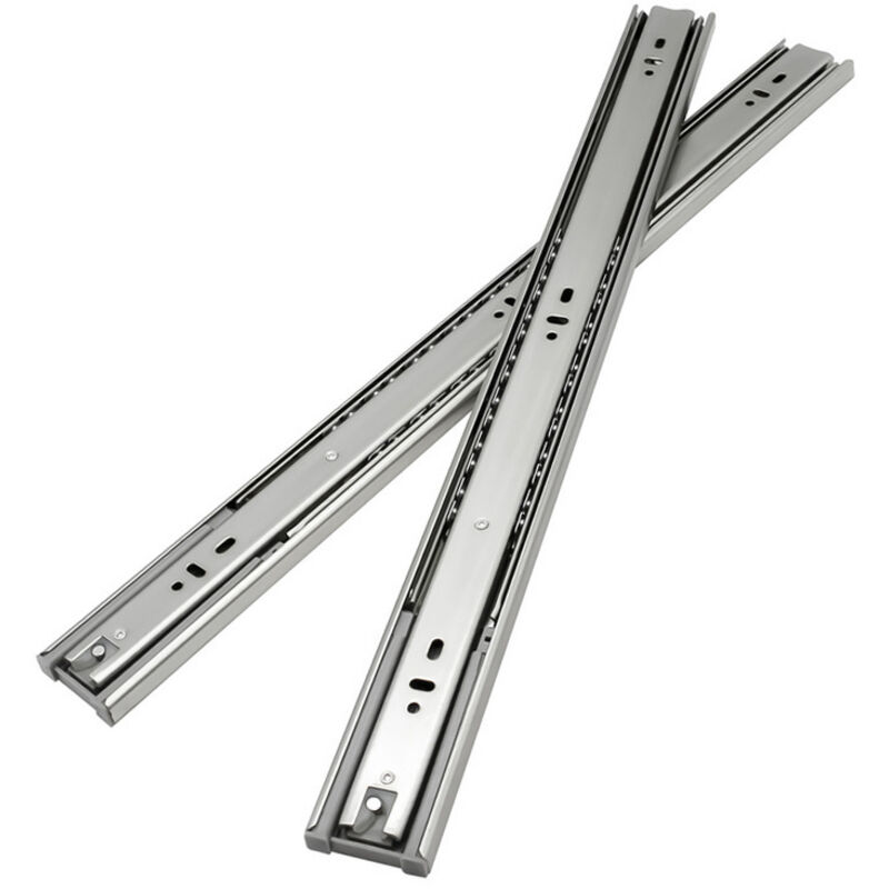 foto del prodotto swanew scorrevole per cassetti con cuscinetti a sfera scorrevoli per cassetti chiusura ammortizzata chiusura ammortizzata prolunga 400mm 2x