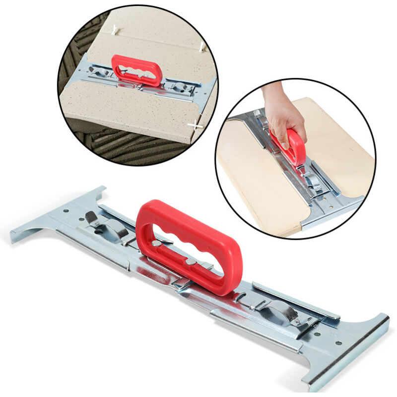 foto del prodotto swanew sollevatore di lastre sollevatore di piastrelle portata 50 kg impugnatura ergonomica morsetto imposta piastrelle regolabile