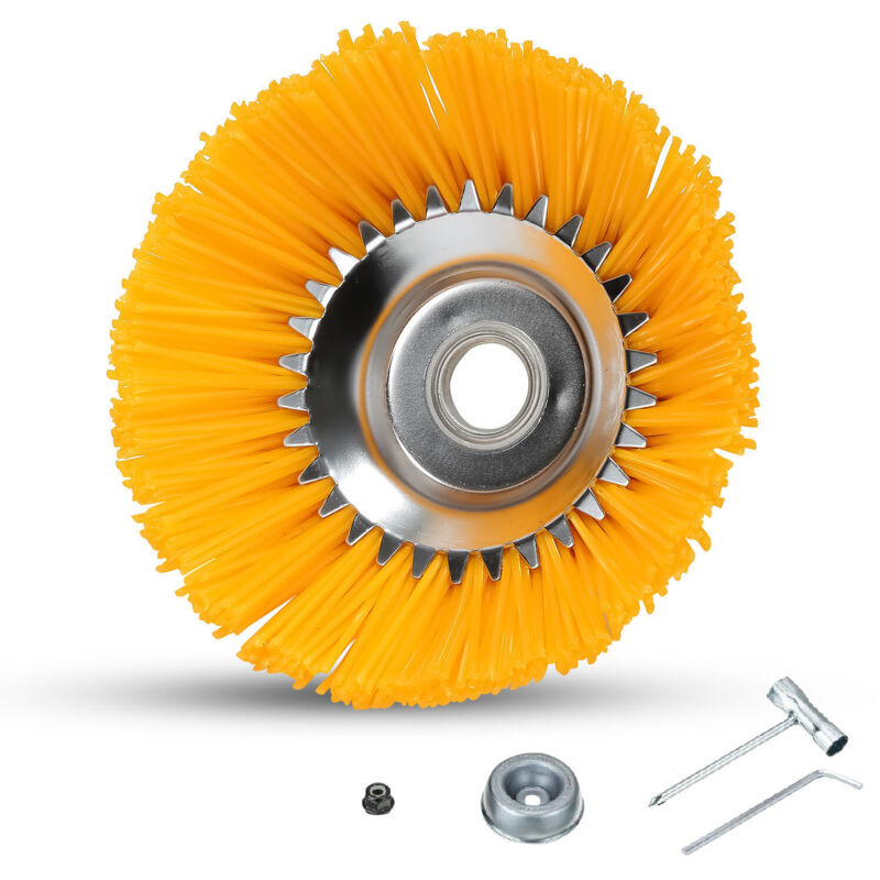 foto del prodotto swanew spazzola per erbacce in nylon da 8 pollici 25,4 x 200 mm