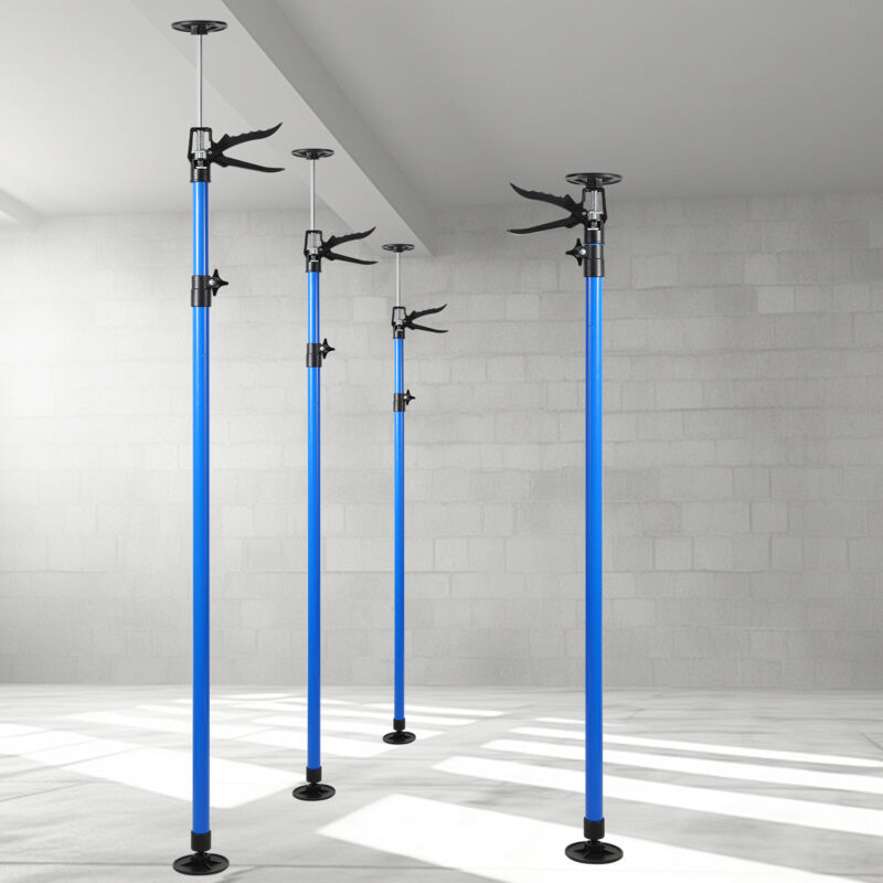 foto del prodotto swanew stelo di sostegno regolabile altezza 1,15m 2,90m, stelo di montaggio in acciaio, 4 pezzi