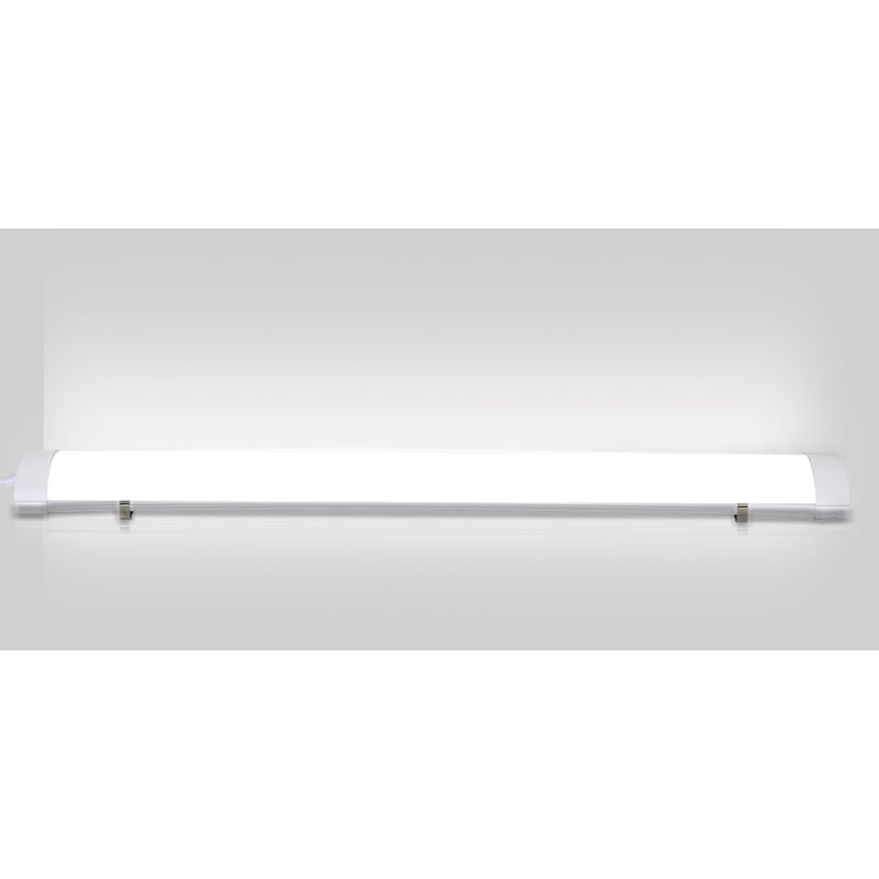 foto del prodotto swanew striscia led impermeabile 150cm 48w ip65 interconnettibile temperatura colore bianco neutro 4000k