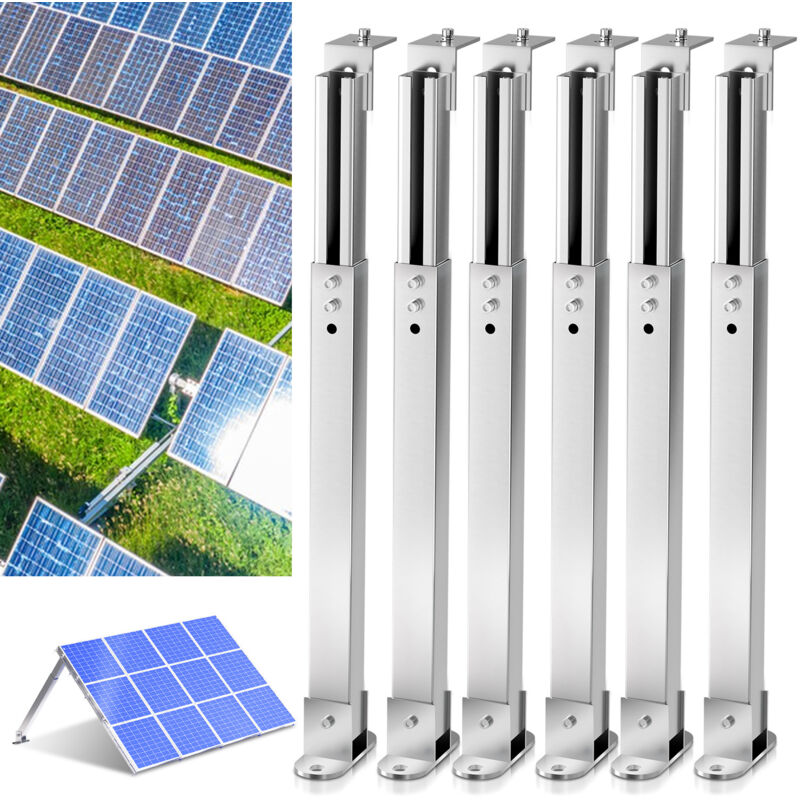 foto del prodotto swanew supporto regolabile per pannelli solari elevazione fotovoltaica stazione elettrica da balcone per moduli solari angolo di inclinazione