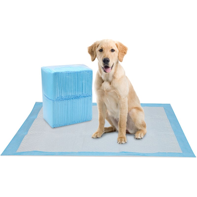 foto del prodotto swanew tappetino assorbente per cani, 40 pezzi, 60 60 cm tappetino per la pip monouso addestratore per cani impermeabile tappetino per la pip 