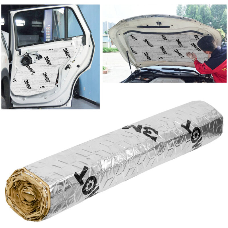 foto del prodotto swanew tappetino isolante per auto tappetino isolante per veicoli isolamento per portiera auto resistente all umidit 50 x 200 cm