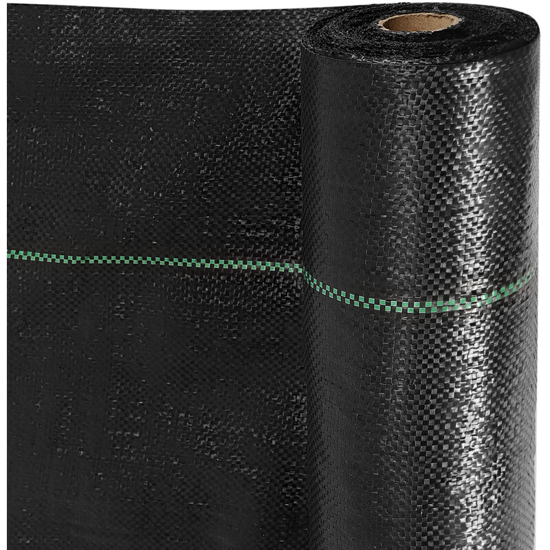 foto del prodotto swanew telo pacciamante 30 m , 100 g m2, permeabile all acqua e antistrappo, 3x10 m