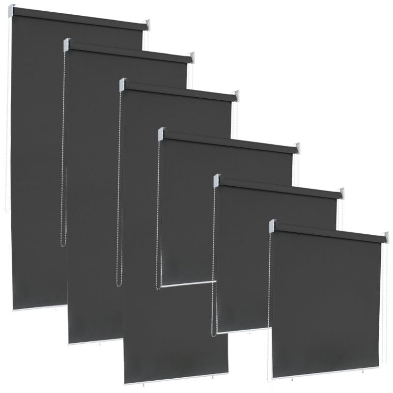foto del prodotto swanew tenda verticale 180 x 140 cm. tenda verticale resistente ai raggi uv. protezione dal vento e schermo privacy. antracite