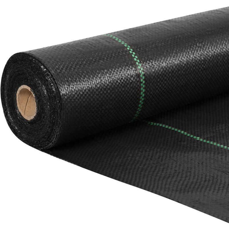 foto del prodotto swanew tessuti pacciamatura 200x2500 cm, tessuto antierbacce 100g m2, 50 m , tessuti non tessuti