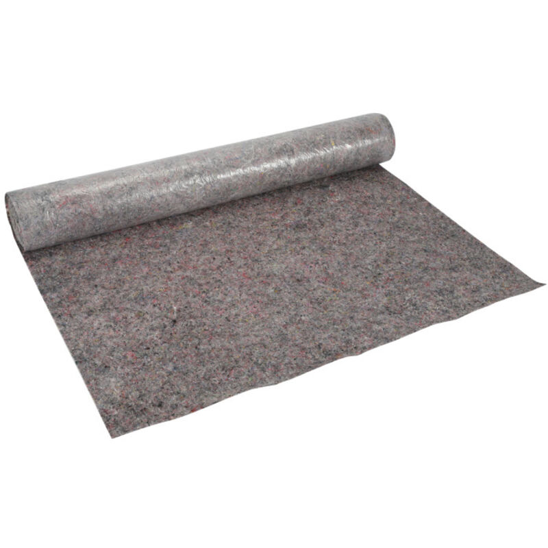 foto del prodotto swanew tessuto non tessuto per pittori con rivestimento antiscivolo in polietilene tessuto non tessuto per pittori e tuttofare 220g grigio 1x50m 