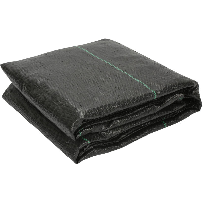 foto del prodotto swanew tessuto pacciamante 1 x 50 m 100g/m - telone geotessile anti-uv contro le erbe infestanti