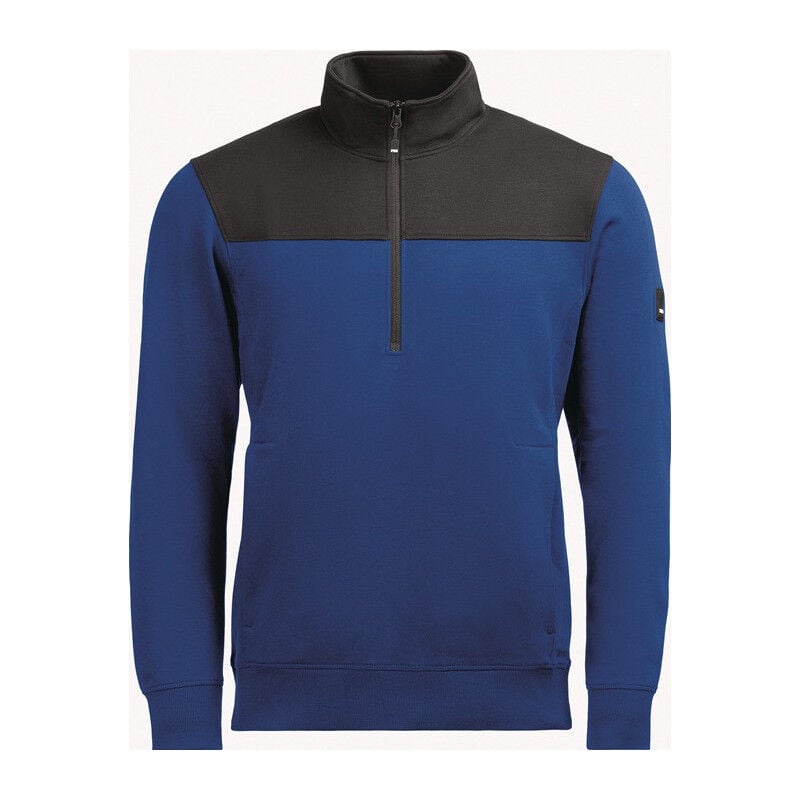 foto del prodotto sweat zipp rob taille xxl bleu royal noir fhb