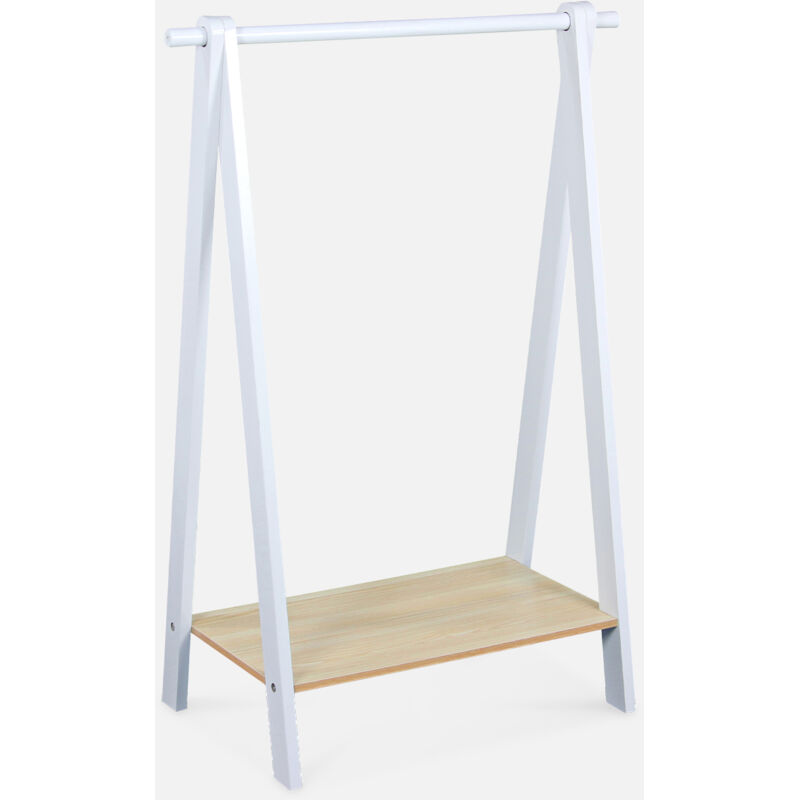 foto del prodotto sweeek appendiabiti per bambini in legno dallo stile scandinavo