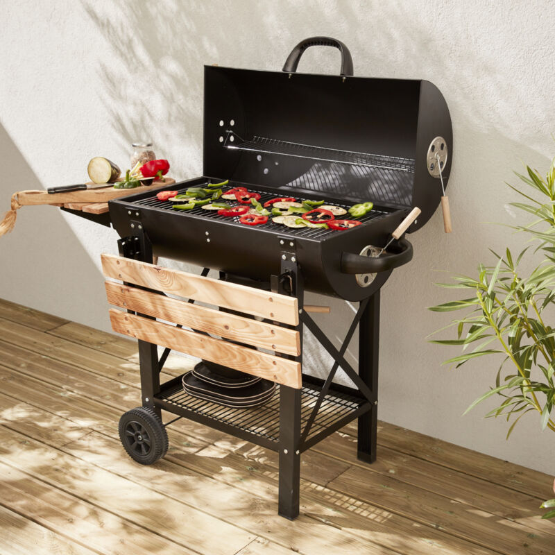 foto del prodotto sweeek barbecue a carbonella grill affumicatore