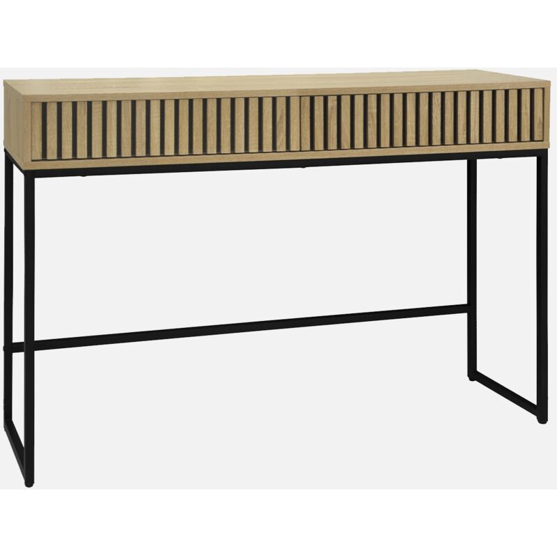 foto del prodotto sweeek consolle contemporanea con 2 cassetti, 120cm