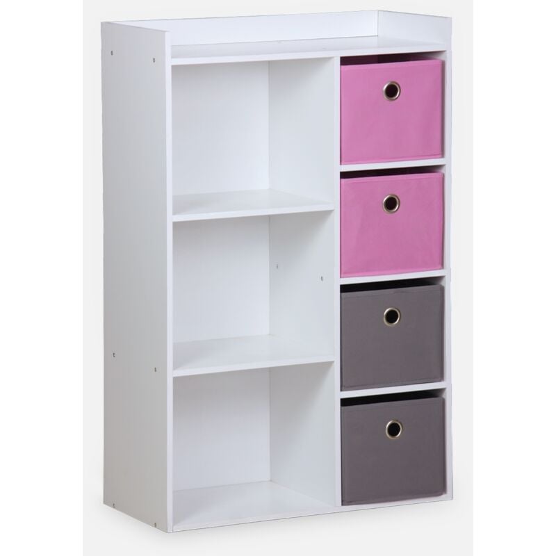 foto del prodotto sweeek contenitore per bambini con 4 cestini