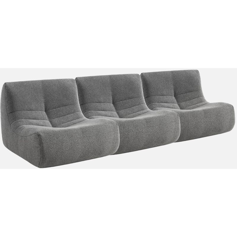 foto del prodotto sweeek - divano modulare boucl , 3 posti