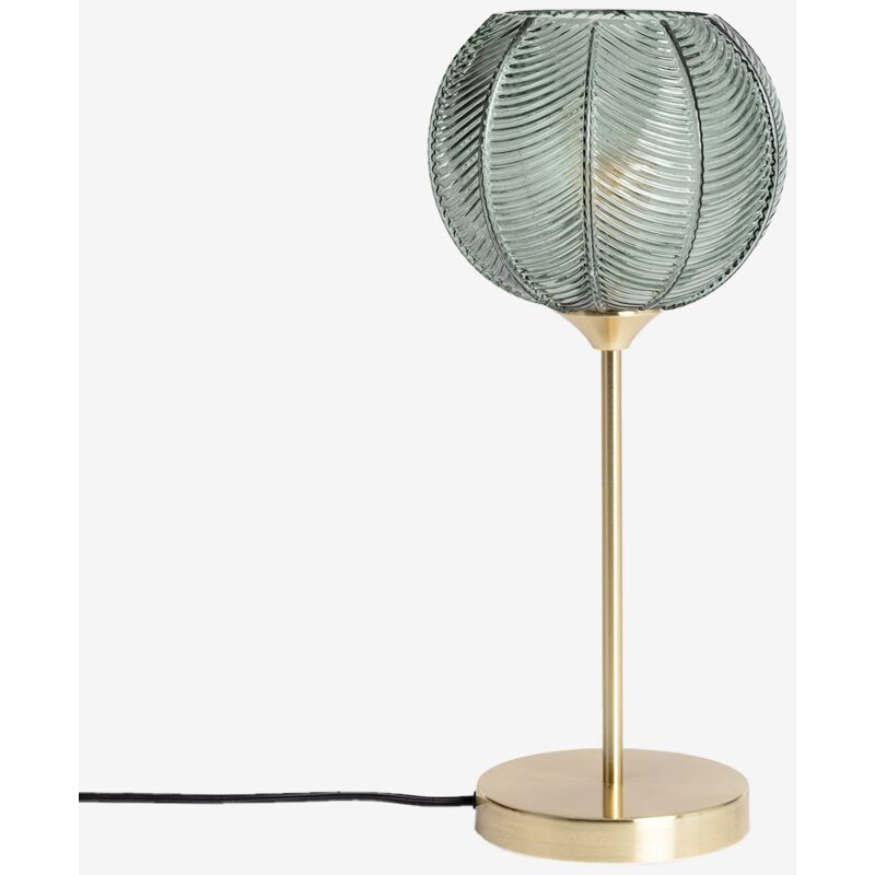 foto del prodotto sweeek lampada in metallo e vetro, 20cm