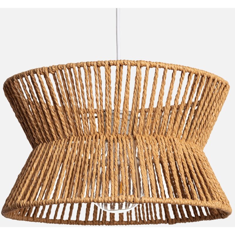 foto del prodotto sweeek lampade sospensione interna in rattan sintetico, 35cm