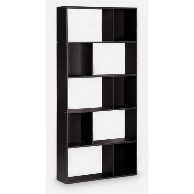 foto del prodotto sweeek libreria a 5 ripiani con 10 vani