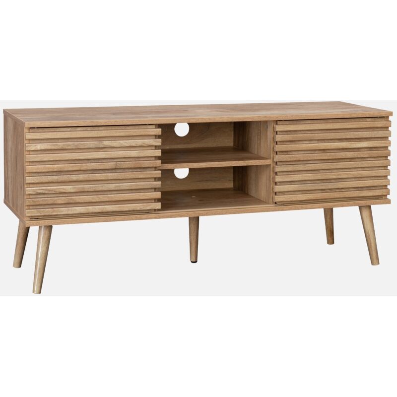 foto del prodotto sweeek mobile tv scandinavo a 2 ante, 120cm