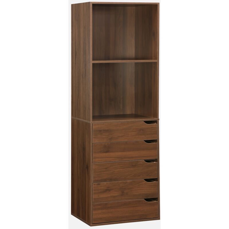 foto del prodotto sweeek modulo armadio con 5 cassetti e 2 ripiani