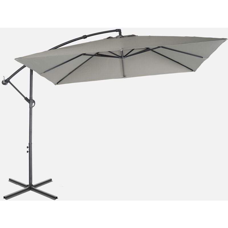 foto del prodotto sweeek ombrellone quadrato offset 3x3m