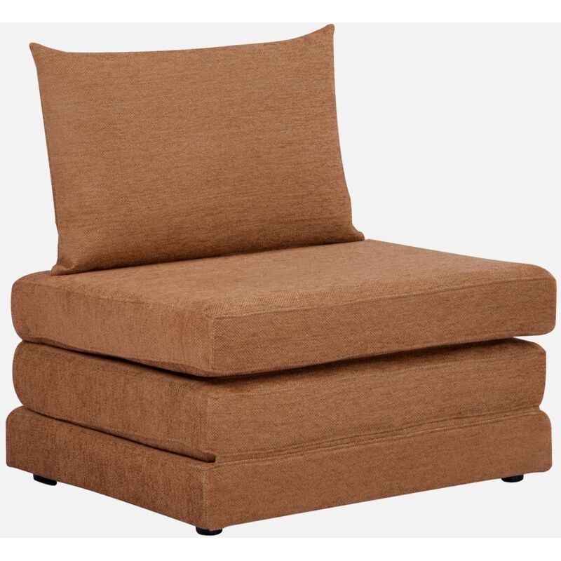 foto del prodotto sweeek poltrona letto matrimoniale in tessuto chenille, 1 posto
