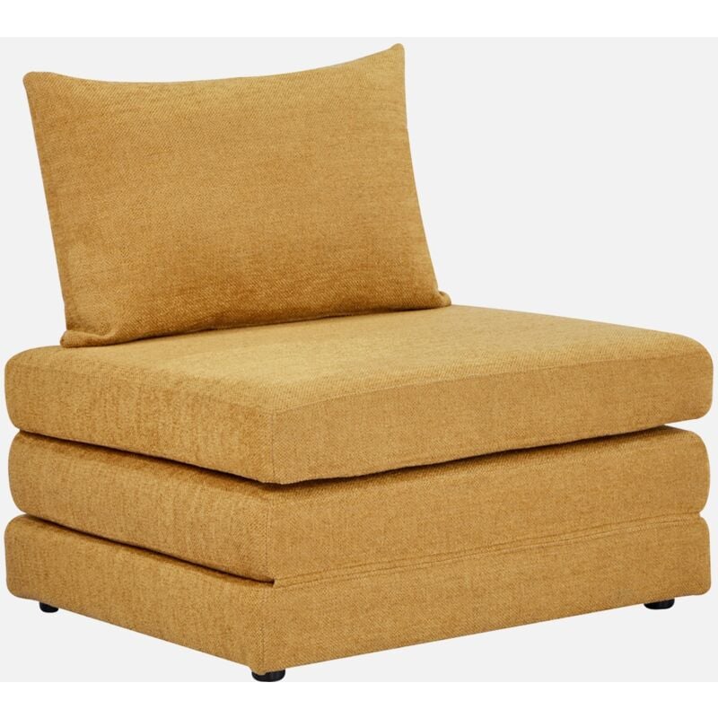 foto del prodotto sweeek poltrona letto matrimoniale in tessuto chenille, 1 posto