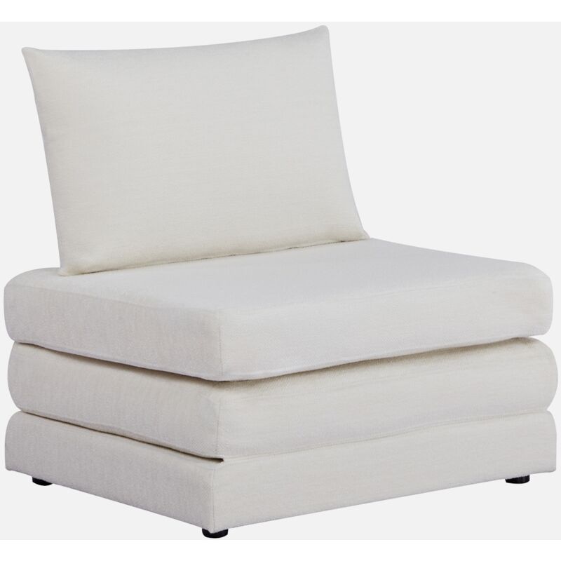 foto del prodotto sweeek poltrona letto matrimoniale in tessuto chenille, 1 posto