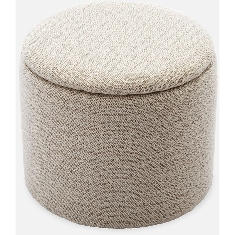 foto del prodotto sweeek pouf in tessuto con contenitore
