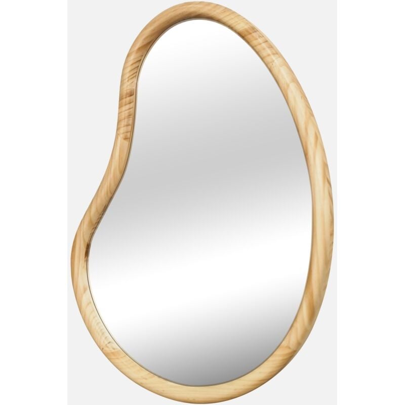 foto del prodotto sweeek specchio in legno di abete, 95cm