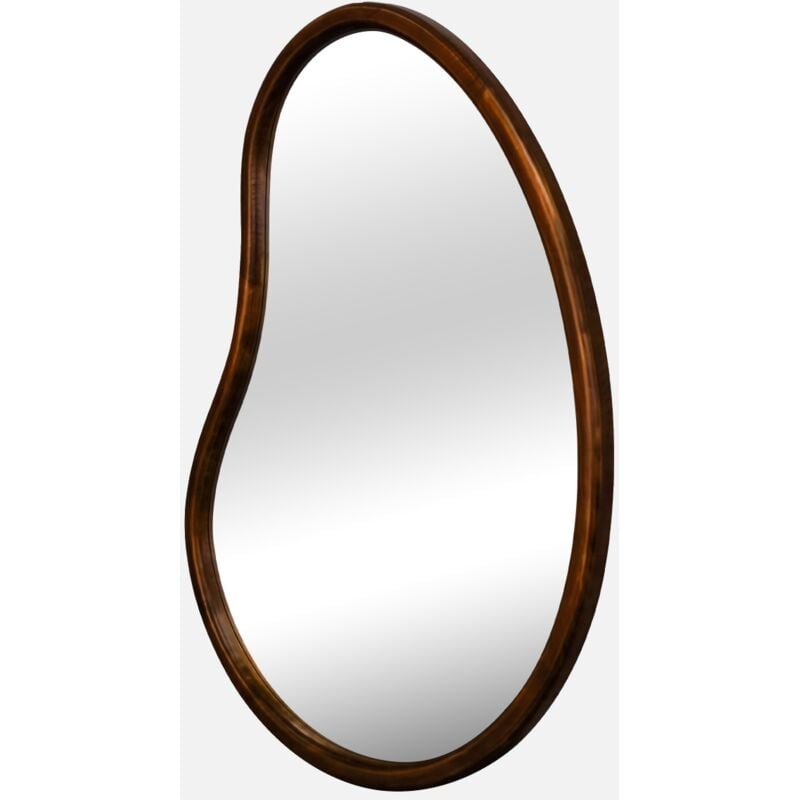 foto del prodotto sweeek specchio organico in legno di abete, 65cm