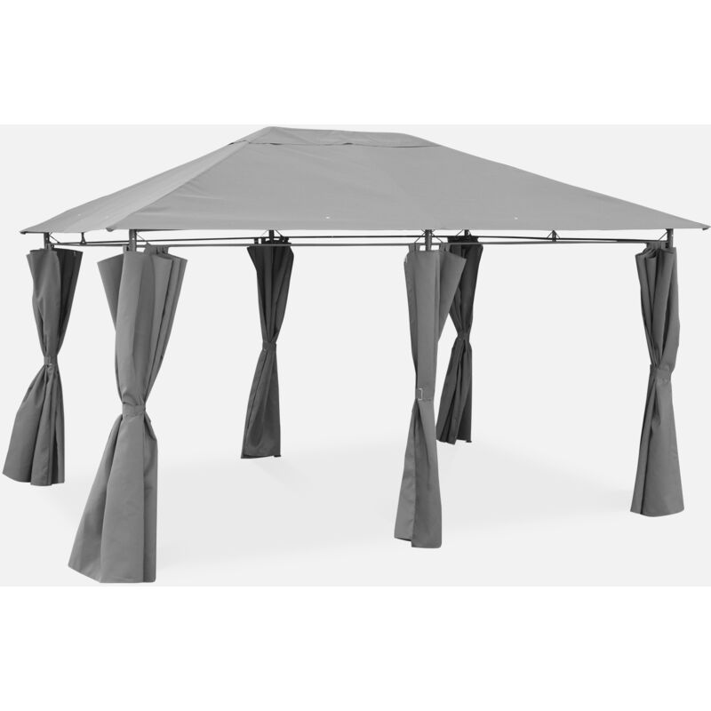foto del prodotto sweeek tenda da sole 3x4 m con tende