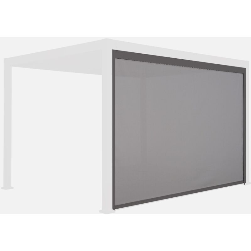 foto del prodotto sweeek tenda laterale 4m per pergola triomphe 3x4m