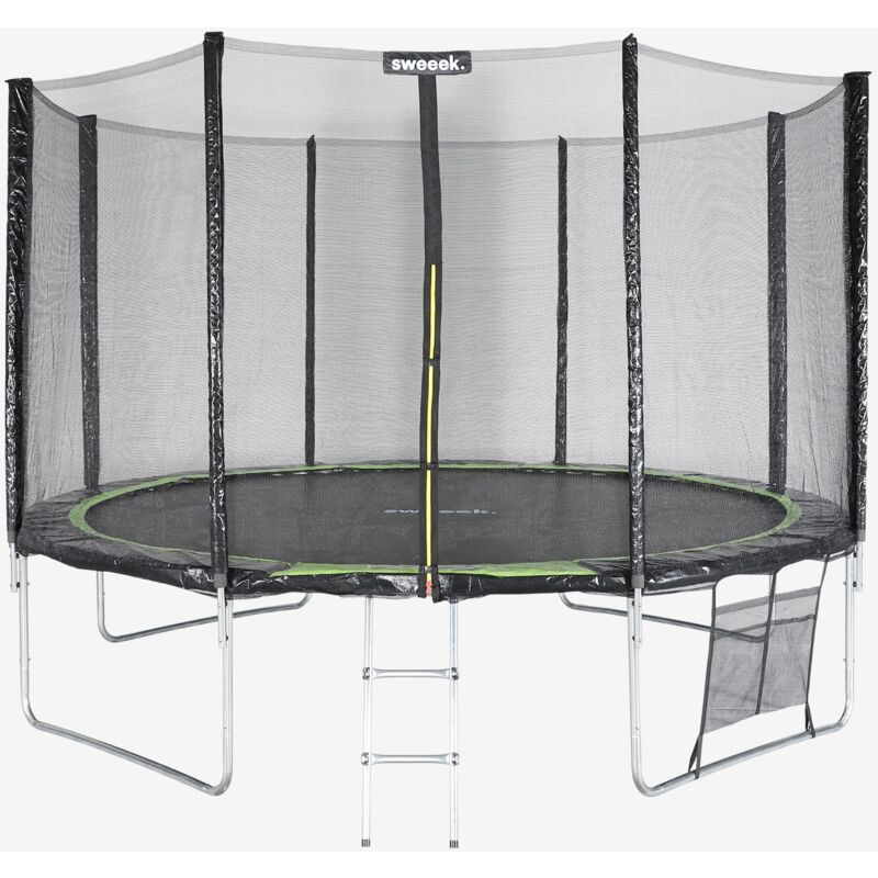 foto del prodotto sweeek trampolino 370cm con pacchetto di accessori