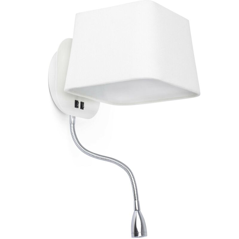 foto del prodotto sweet, applique con lettore led faro barcelona