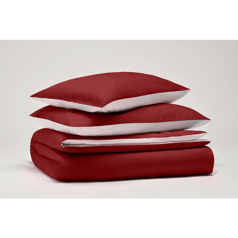 foto del prodotto sweet home pantone set copripiumino singolo cotone per piumone letto singolo composto da sacco copri piumino 155x200 patella 40 cm federa