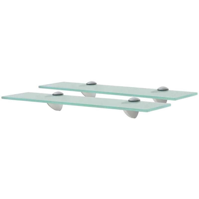 foto del prodotto sweiko furniture limited mensole galleggianti 2 pz in vetro 40x10 cm 8