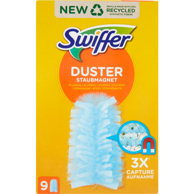 foto del prodotto swiffer duster cattura polvere 9 pz